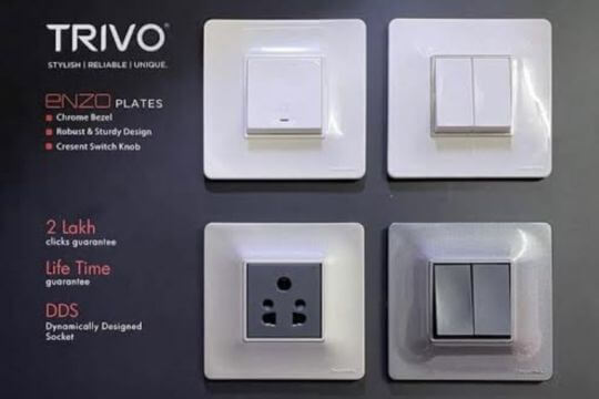 🔌 GreatWhite Trivo Series Premium Switches – Best in Design & Safety